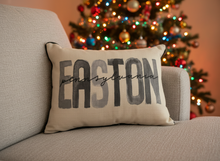 Load image into Gallery viewer, Easton Pennsylvania Gray Pillow