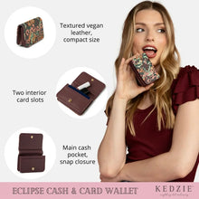Load image into Gallery viewer, Willow Floral Cash and Card Wallet