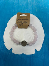Load image into Gallery viewer, OCNJ-Natural Stone Bracelet with Beach Sand from Ocean City, NJ