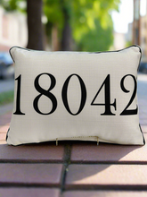 Load image into Gallery viewer, Easton, PA 18042 Zip Code Pillow