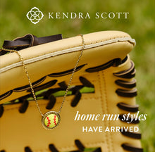 Load image into Gallery viewer, Kendra Scott Softball Pendant Necklace