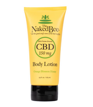 Load image into Gallery viewer, 5.5oz Orange Blossom Honey 150 mg Isolate CBD Body Lotion