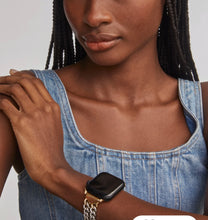 Load image into Gallery viewer, Kendra Scott Whitley Double Chain Watch Band Two Tone M/L