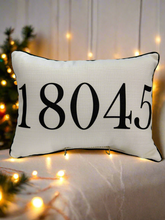 Load image into Gallery viewer, Easton, PA 18045 Zip Code Pillow