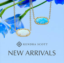 Load image into Gallery viewer, Kendra Scott Elisa Pendant Necklace Light Yellow Kyocera Opal Gold