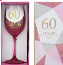 Load image into Gallery viewer, 60- Gift Boxed 19 oz Crystal Wine Glass