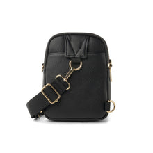 Load image into Gallery viewer, Black Solstice Crossbody/Sling Bag by Kedzie