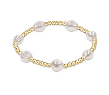 Load image into Gallery viewer, Enewton Extends Admire Gold 3mm Bead Bracelet - Pearl