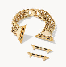 Load image into Gallery viewer, Kendra Scott Whitley Double Chain Watch Band Gold Tone S/M