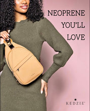 Load image into Gallery viewer, Kedzie Sloane Sling Bag in Camel