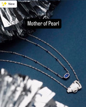 Load image into Gallery viewer, Kendra Scott Cheer Pendant Necklace White Mother of Pearl in Gold or Silver