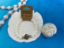 Load image into Gallery viewer, Natural Stone Bracelet with Beach Sand from Point Pleasant Beach, NJ