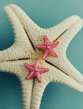 Load image into Gallery viewer, Kendra Scott Parker Starfish Stud Gold Bright Pink Mother of Pearl