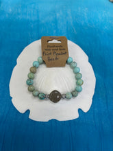 Load image into Gallery viewer, Natural Stone Bracelet with Beach Sand from Point Pleasant Beach, NJ