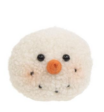 Load image into Gallery viewer, 9 Piece Set Bucket Of Fuzzy Snowball Ornaments