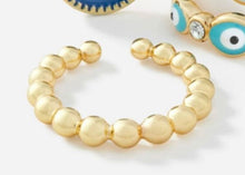 Load image into Gallery viewer, Gold Evil Eye Rings - 4 assorted