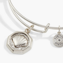 Load image into Gallery viewer, Alex and Ani Silver Shell Path of Symbols Bracelet
