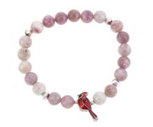 Load image into Gallery viewer, Always in My Heart Cardinal Bracelets

