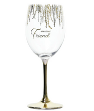 Load image into Gallery viewer, Amazing Friend - Gift Boxed 19oz Crystal Wine Glass