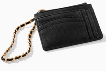 Load image into Gallery viewer, Amelia Wristlet Wallet Black