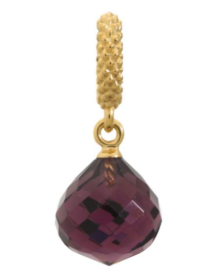 Amethyst Mysterious Drop Gold