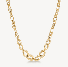 Load image into Gallery viewer, Amy Gold Chain Link Necklace by Brosway