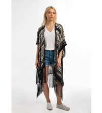 Load image into Gallery viewer, Aztec Fringe Wrap