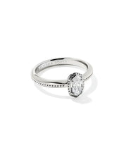 Load image into Gallery viewer, Kendra Scott Mini Elyse Silver Luxe Band Ring