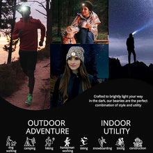 Load image into Gallery viewer, Rechargeable Night Scope LED Beanie