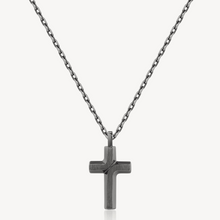 Load image into Gallery viewer, Backliner Men's Cross Necklace Stainless Steel
