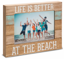 Load image into Gallery viewer, Life is Better at the Beach Frame 5" x 7"