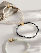 Load image into Gallery viewer, Beaded Heart Charm Bracelets