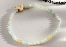 Load image into Gallery viewer, Beaded Heart Charm Bracelets