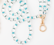 Load image into Gallery viewer, Beaded Lanyard or Purse Strap