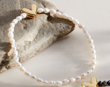 Load image into Gallery viewer, Beaded Heart Charm Bracelets
