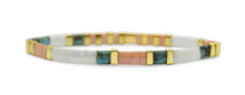 Load image into Gallery viewer, Beautiful Tila Morse Code Bracelet
