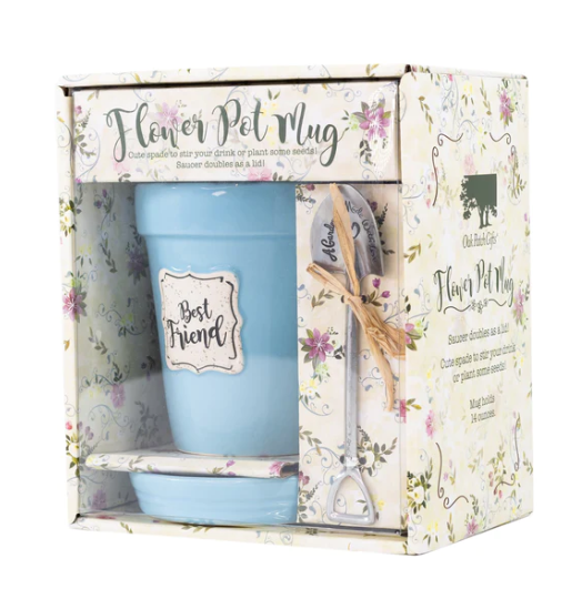 best friend plant pot Best Friend Flower Pot Mug – Something Different Shopping