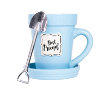 Load image into Gallery viewer, Best Friend Flower Pot Mug