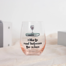 Load image into Gallery viewer, Between the Wines Stemless Wine Glass