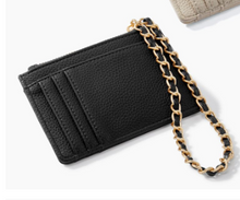 Load image into Gallery viewer, Amelia Wristlet Wallet Black