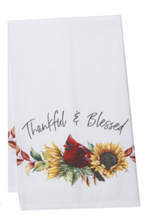 Load image into Gallery viewer, Autumn Cardinal Tea Towel