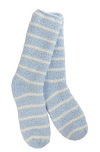 Load image into Gallery viewer, Striped Cozy Crew Socks