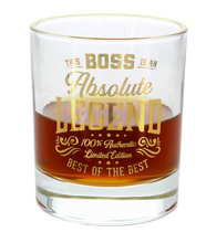 Load image into Gallery viewer, Boss 8oz Rocks Glass