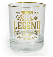Load image into Gallery viewer, Boss 8oz Rocks Glass