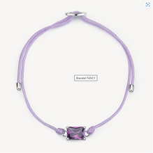 Load image into Gallery viewer, Purple String Amethyst Bracelet by Brosway