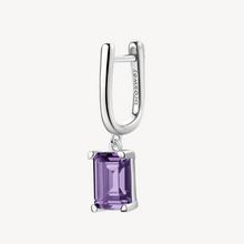 Load image into Gallery viewer, Brosway Silver Amethyst Earring- Single Earring by Brosway