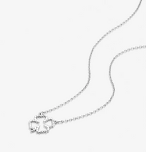 Load image into Gallery viewer, Bryan Anthonys Just for Luck Clover Necklace in Silver or Gold
