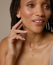 Load image into Gallery viewer, Bryan Anthonys Just for Luck Clover Necklace in Silver or Gold