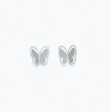 Load image into Gallery viewer, Butterfly Cutout Earrings in Gold or Silver by Periwinkle