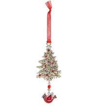 Load image into Gallery viewer, Cardinal Christmas Tree Ornament